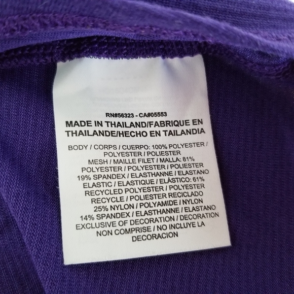 Nike Tank Top purple only - Medium - Picture 4 of 4